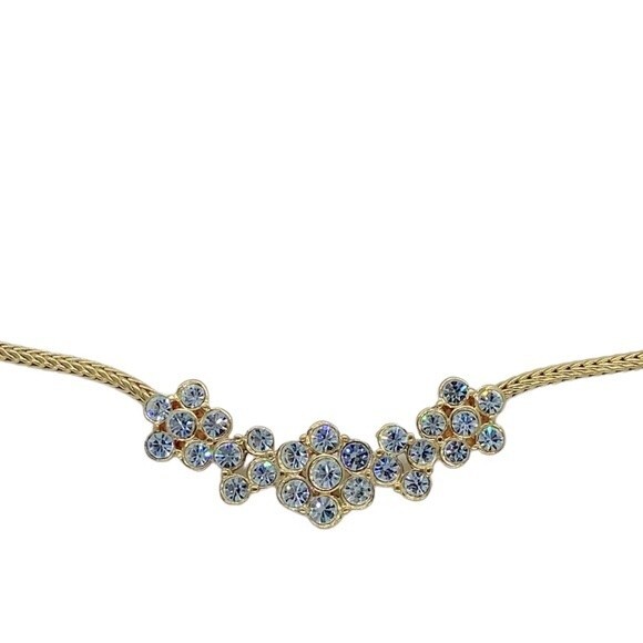 AVON Vintage Cluster Gold-tone Necklace - Picture 4 of 4